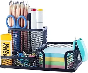 M&G Mesh Pen Holder Desk Organizers Pencil Holder - Image 4