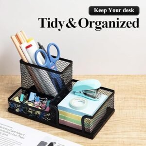 M&G Mesh Pen Holder Desk Organizers Pencil Holder